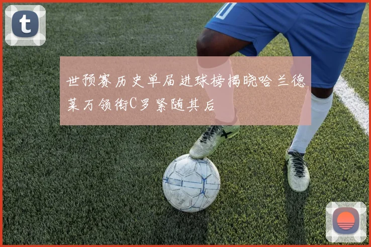 世预赛历史单届进球榜揭晓哈兰德莱万领衔C罗紧随其后
